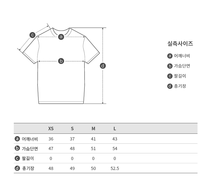 할리데이비슨 여성 사이즈 차트