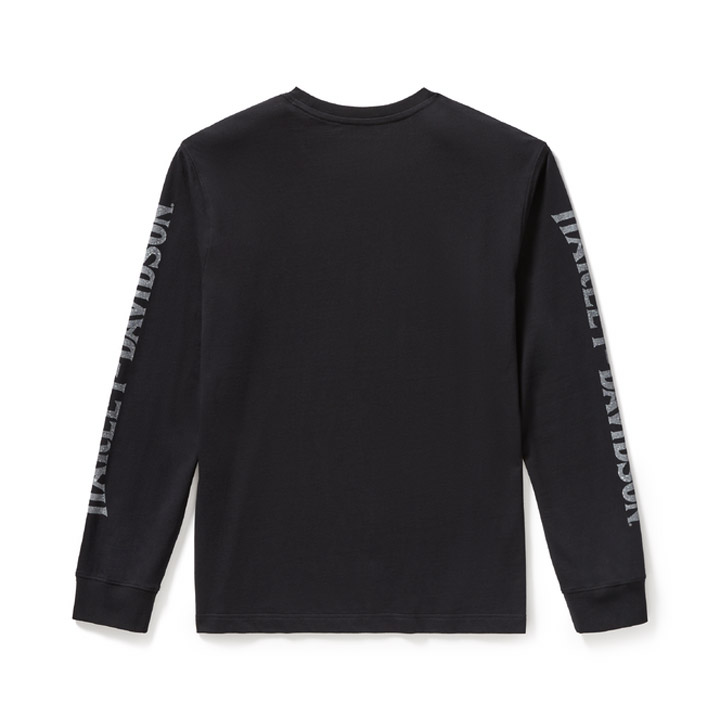 할리데이비슨 남성 More Than a Machine 롱슬리브 티셔츠 후면 96726-25VM