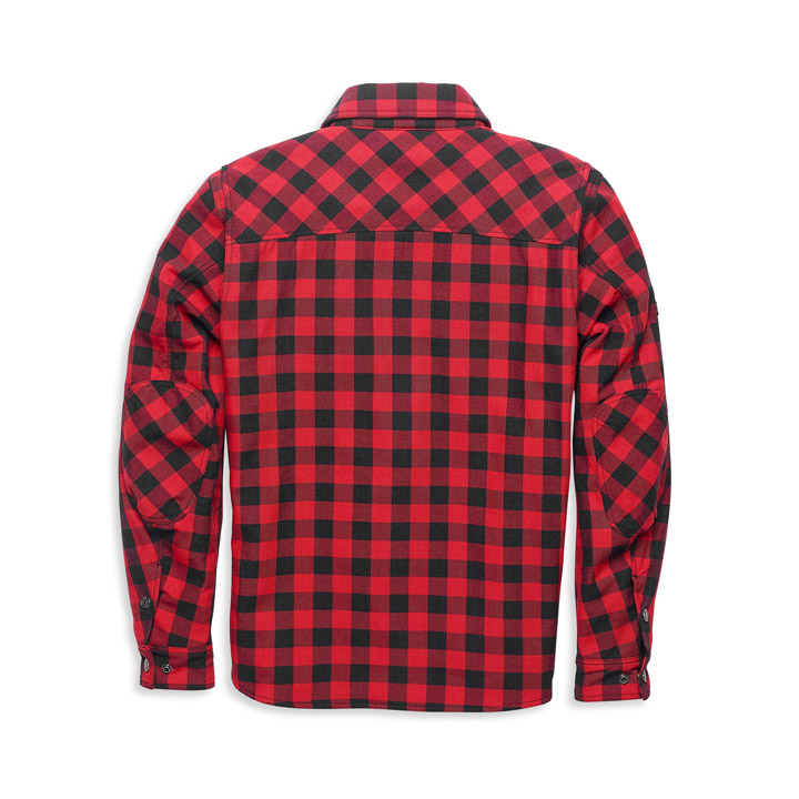 남성 오퍼레이티브 플란넬 라이딩 셔츠재킷 REDD