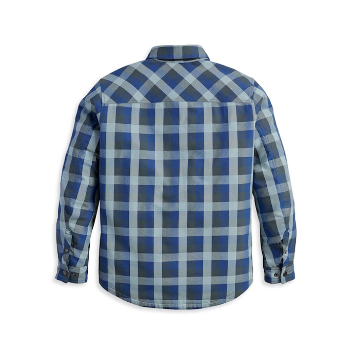 할리데이비슨 남성 오퍼레이티브 라이딩 셔츠재킷 BLUE