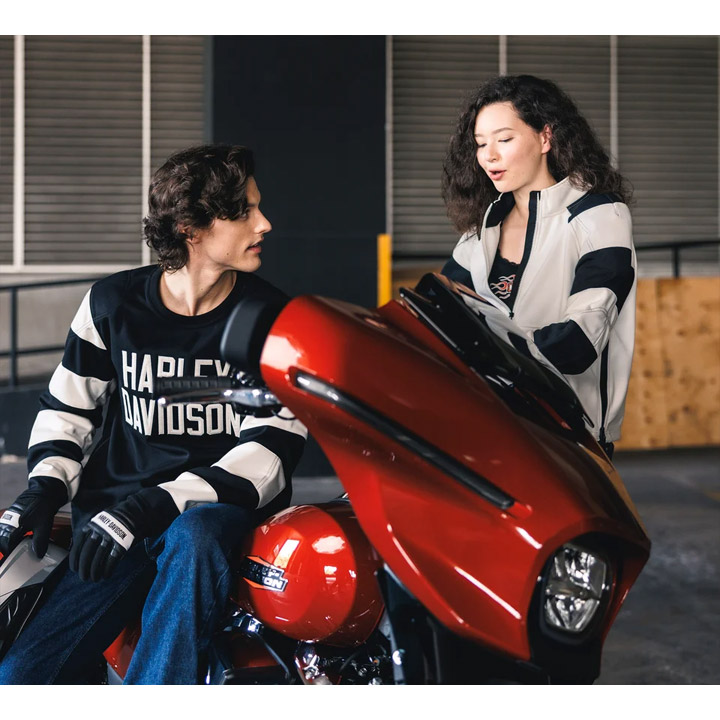 할리데이비슨 브레이크아웃 디플렉터 크루 라이딩 플리스 97180-25VM