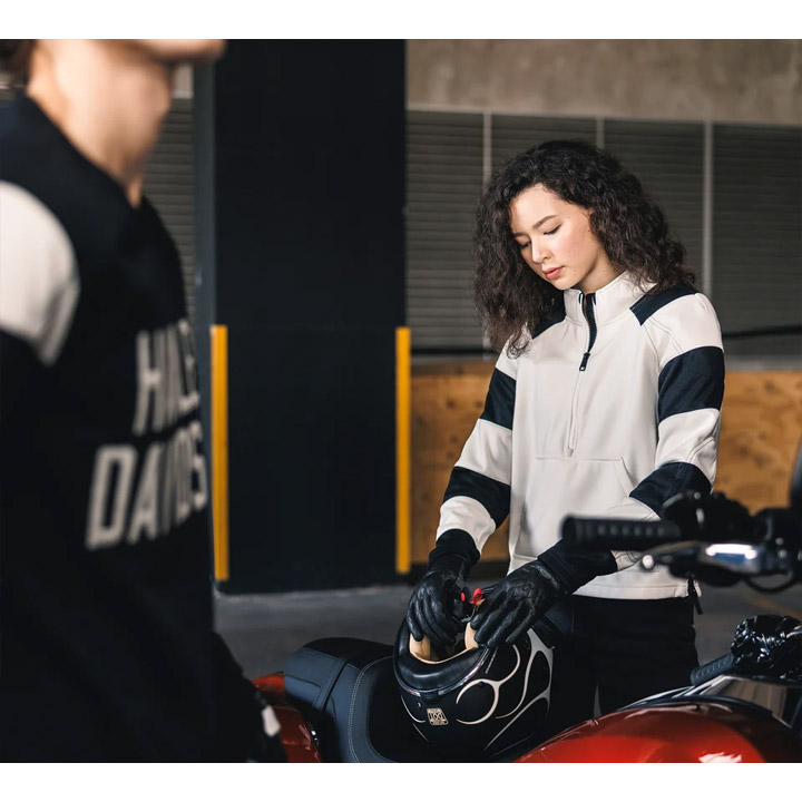 할리데이비슨 브레이크아웃 디플렉터 크루 라이딩 플리스 97180-25VM