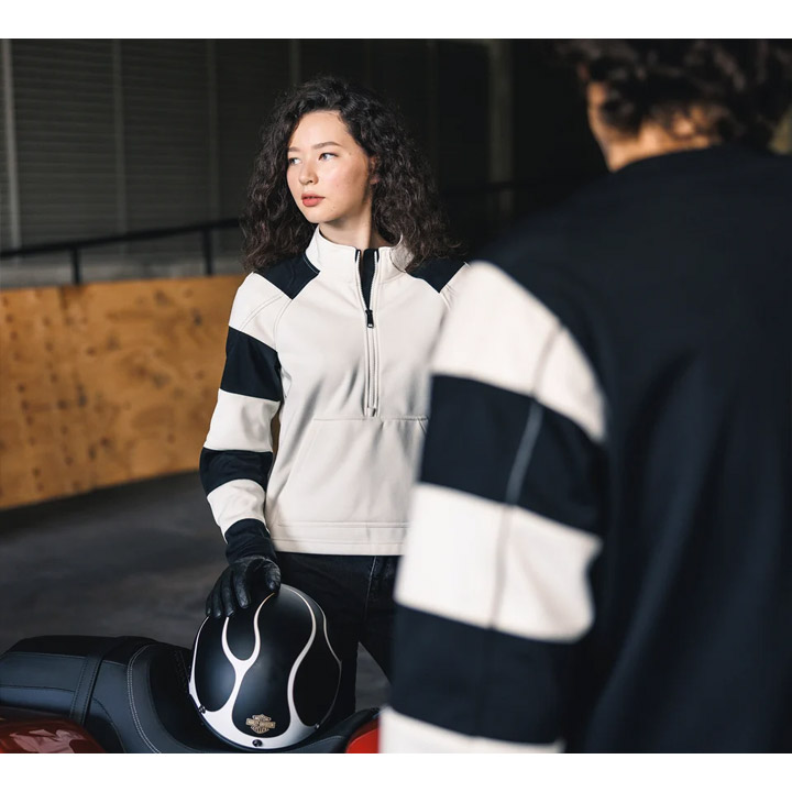 할리데이비슨 브레이크아웃 디플렉터 크루 라이딩 플리스 97180-25VM