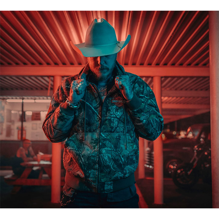 여성 H-D 리얼트리 APG 트윌 재킷 측면2 97433-25VW