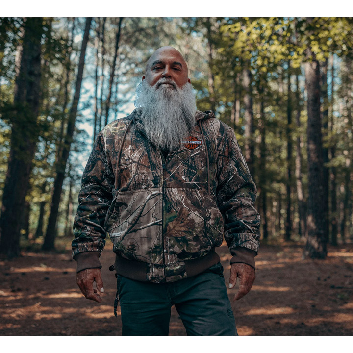 여성 H-D 리얼트리 APG 트윌 재킷 디테일1 97433-25VW