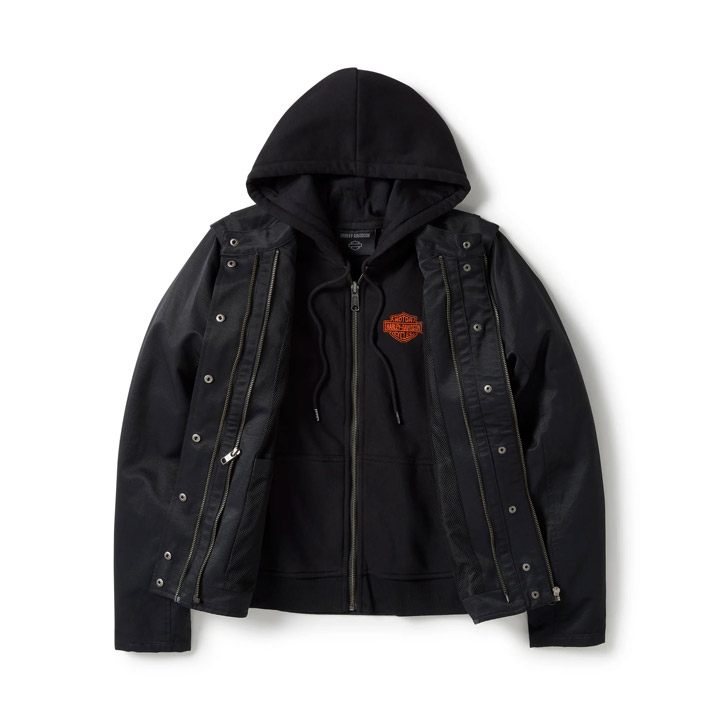 할리데이비슨 여성 미스 엔투지애스트 3-in-1 자켓 디테일 98059-25VW