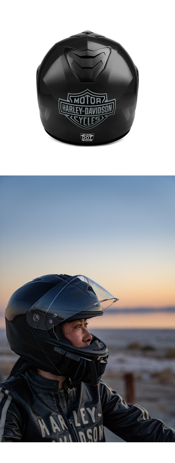 할리데이비슨 캡스톤 선실드 II 모듈러 헬멧 GLOSS BLACK