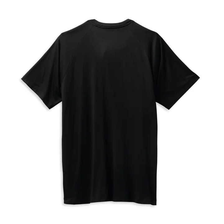 할리데이비슨 남성 퍼포먼스 바앤실드 티셔츠 BLACK