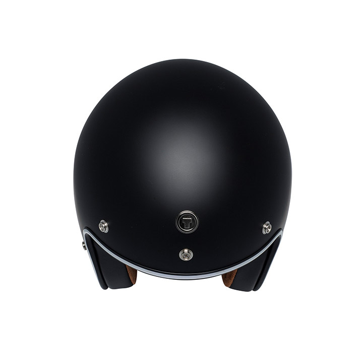MATTE BLACK 오픈페이스 토크 헬멧