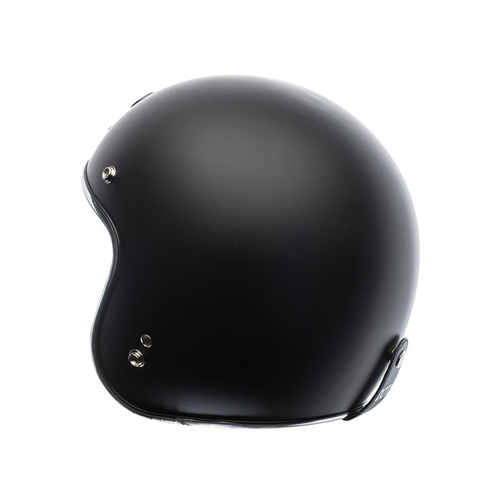 MATTE BLACK 오픈페이스 토크 헬멧